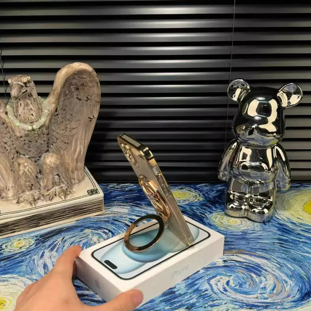 MagSafe Heat Dissipation Rotating Wheel Stand Case - Galaxy S Series