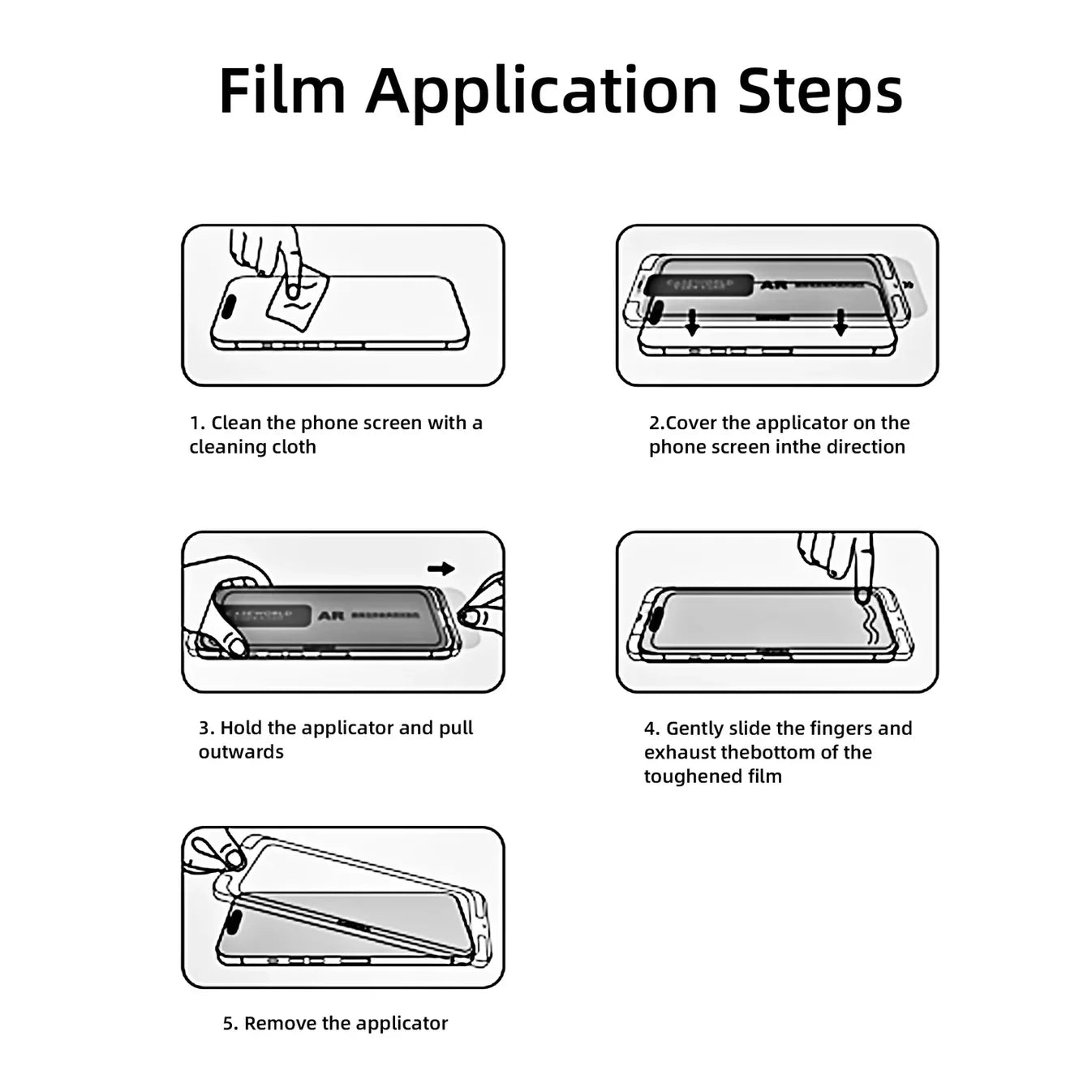 Anti-Spy Screen Protector for iPhone