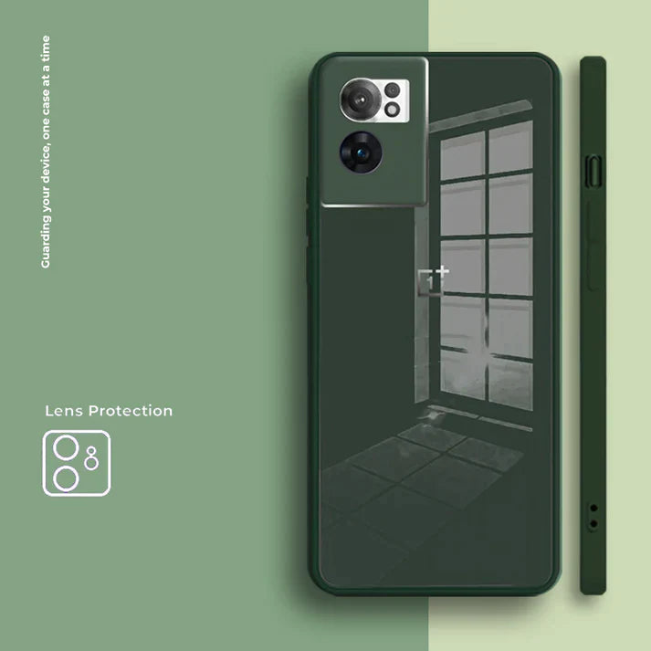OnePlus Nord CE 2 Silicon Glass Camera Protection Frosted Case