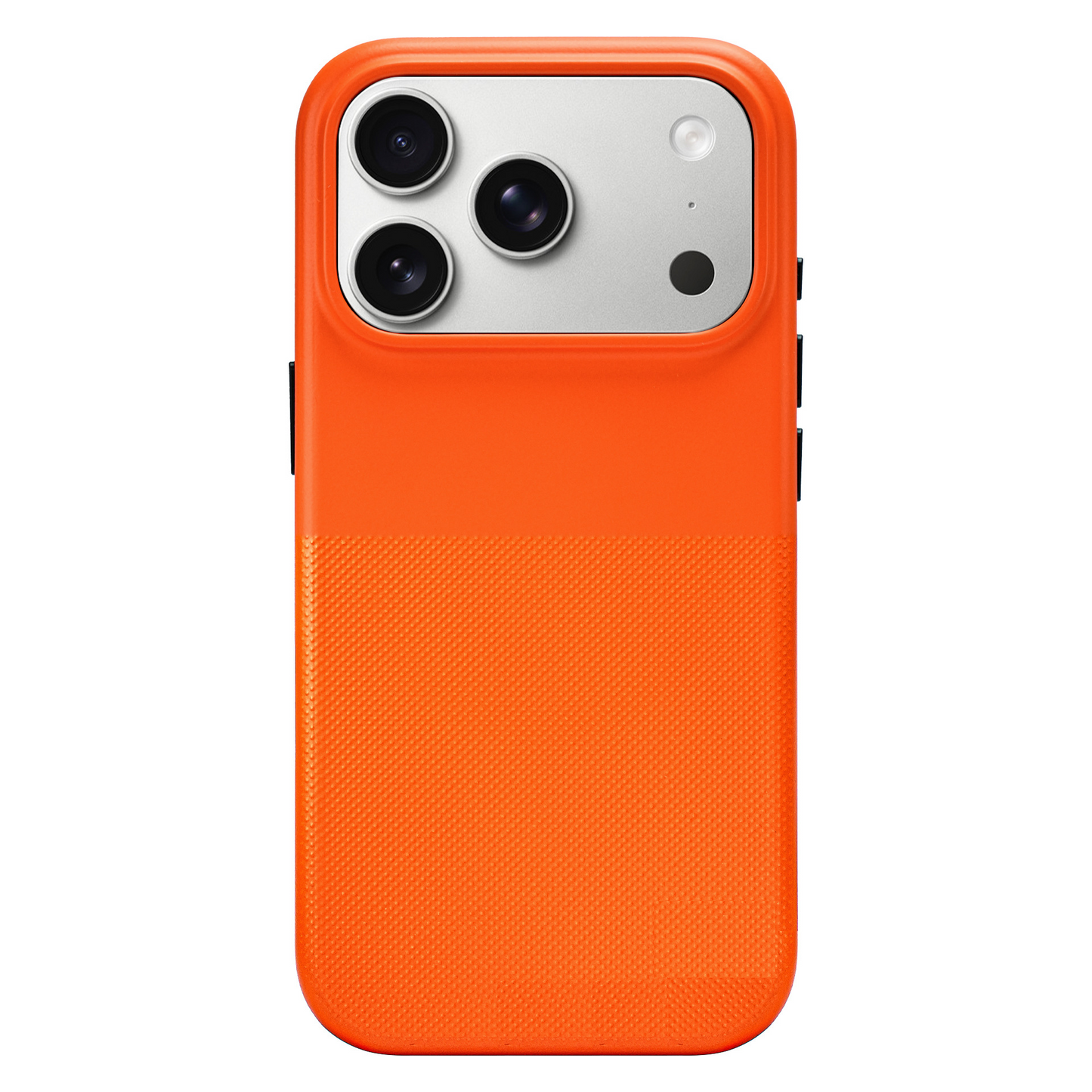 Shockproof Anti-Slip Grip Metal Buttons Case- iPhone