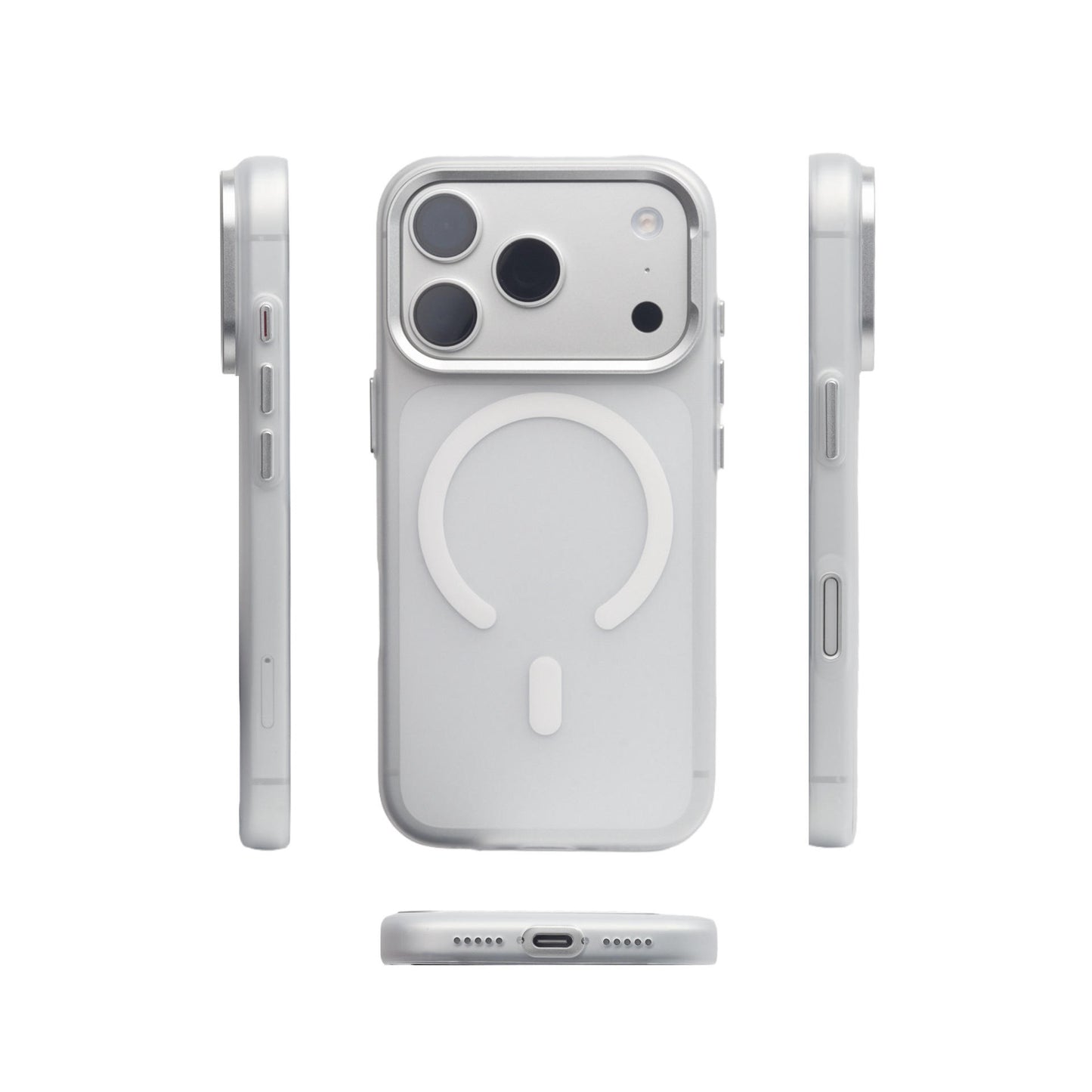 Luxury Translucent Matte Magnetic Case- iPhone