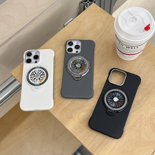 Fashionable Rotating Gyroscopic Design Case- iPhone