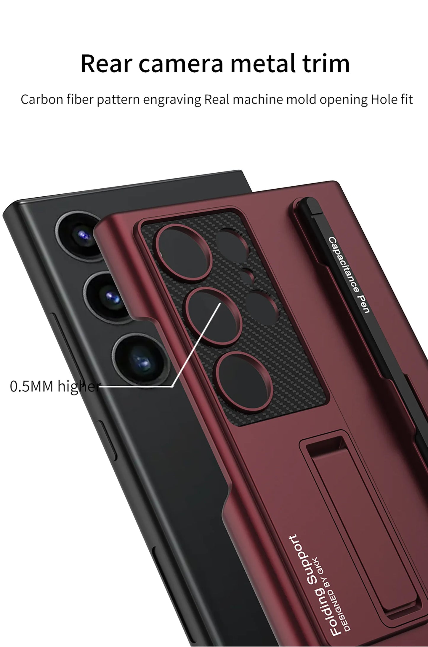Grip-Shield Ultra Slimmer S-Pen Case For Galaxy S24 Ultra