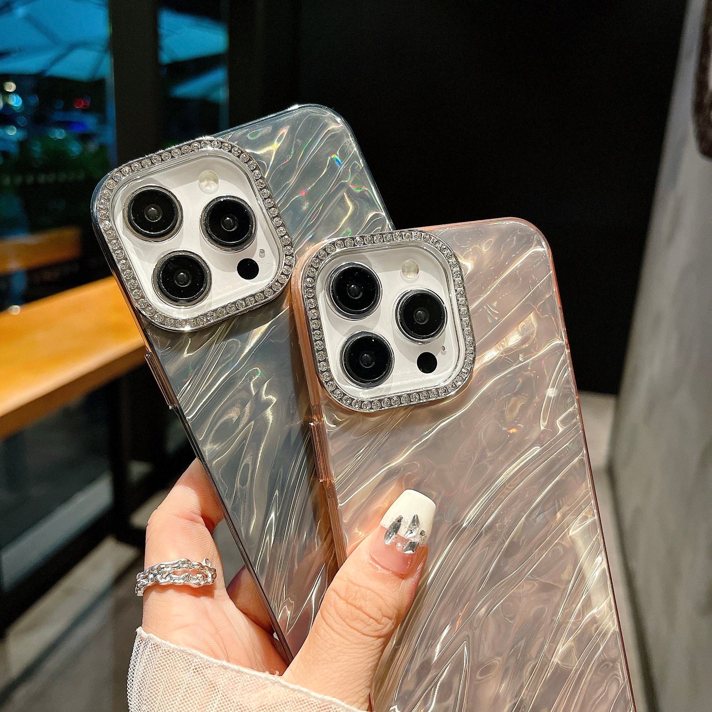 Premium Marble Textured Case- iPhone