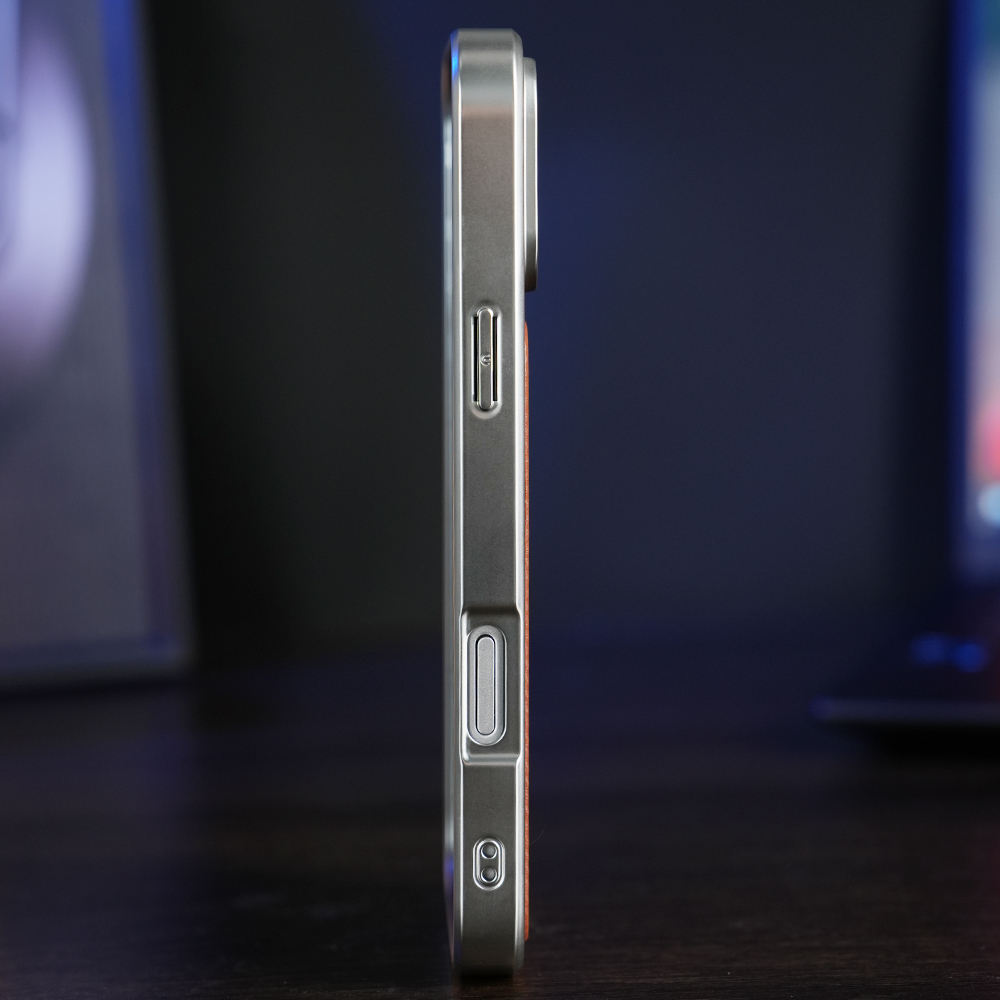 Luxury PU Leather Magnetic Case- iPhone