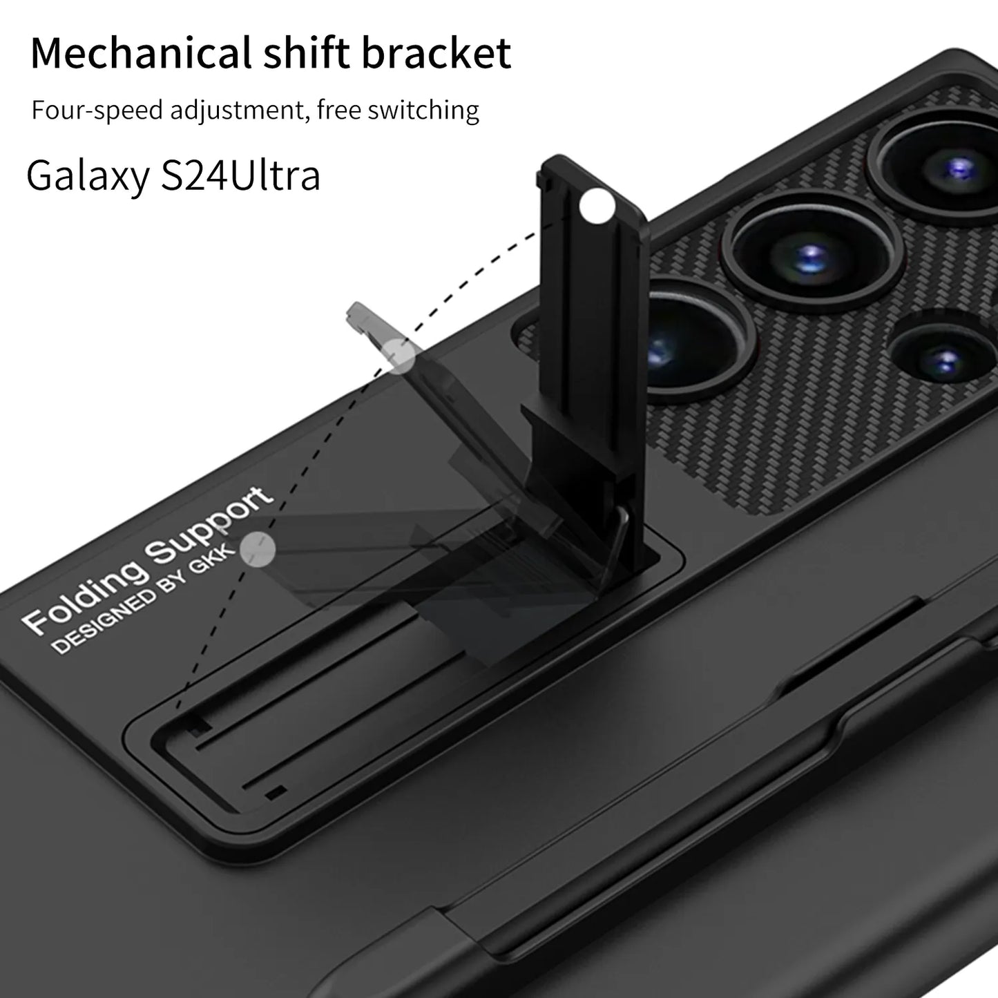 Grip-Shield Ultra Slimmer S-Pen Case For Galaxy S24 Ultra