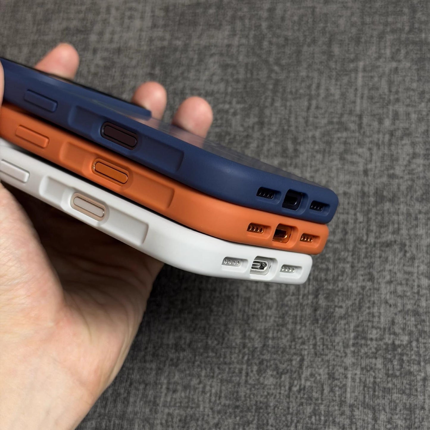 Premium Silicone Back Case- iPhone