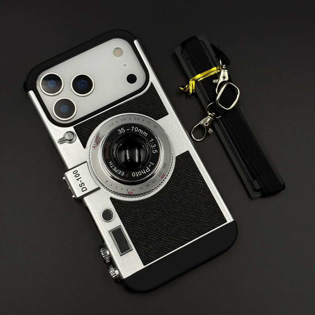 3D Retro Vintage Camera Case- iPhone 18 Series