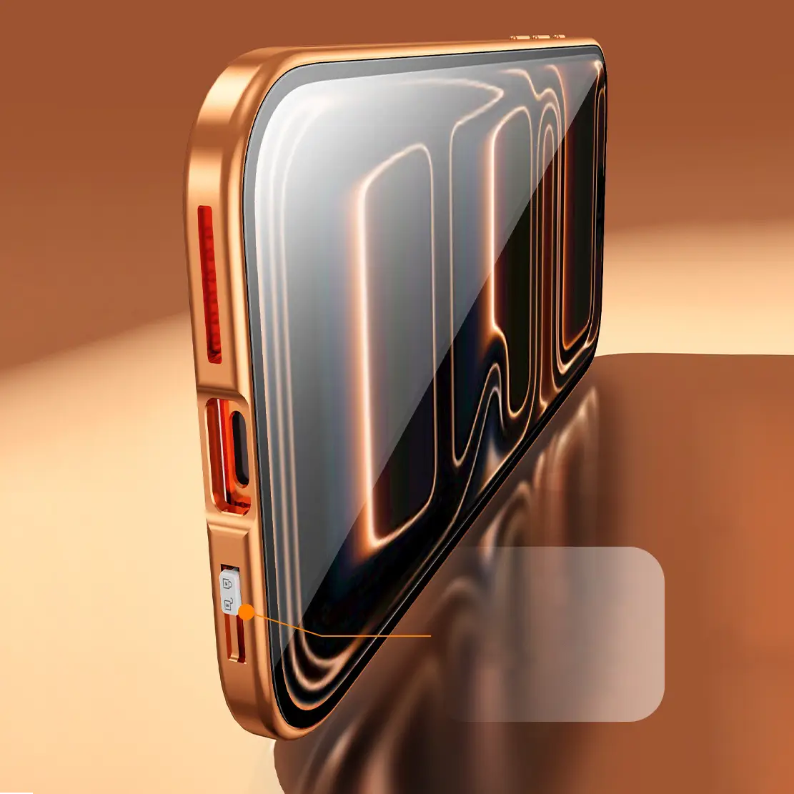 Magnetic 360 Full Protection Glass Case Screen Protector - iPhone