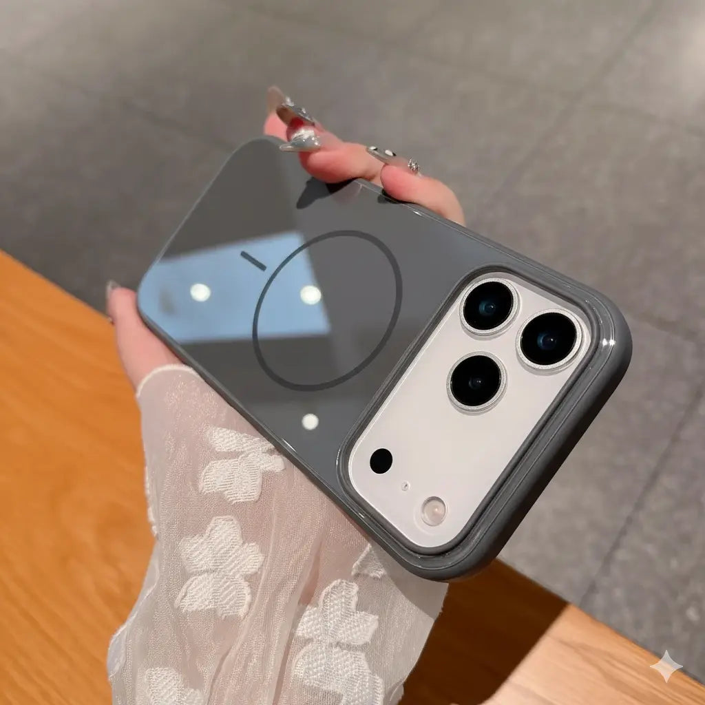 Frosted Magsafe Glossy Case- iPhone