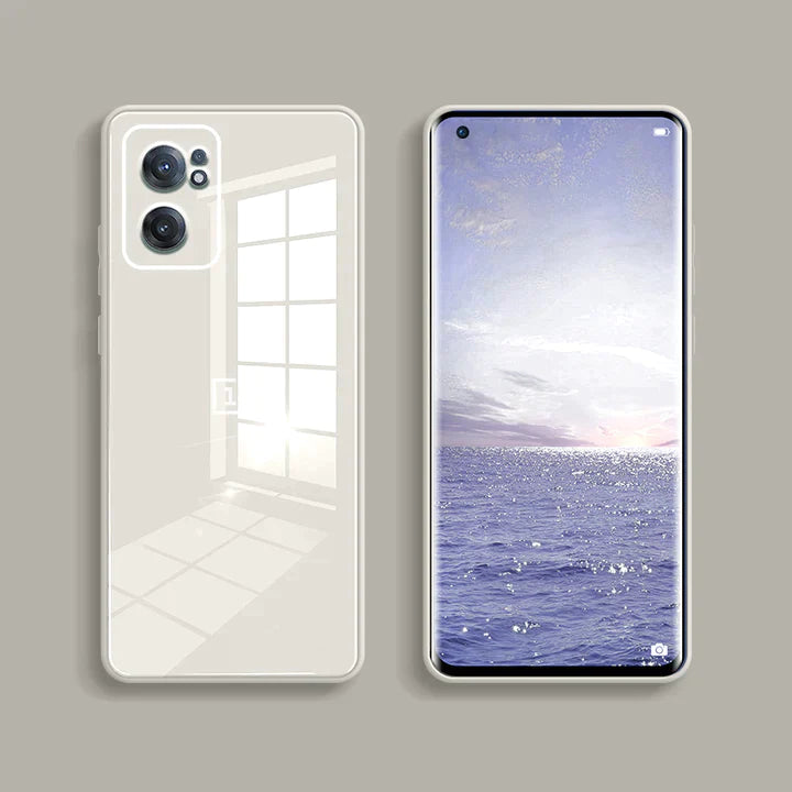 OnePlus Nord CE 2 Silicon Glass Camera Protection Frosted Case