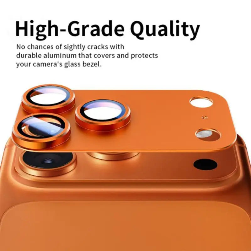 Metal Shield Ring Camera Lens Protector- iPhone