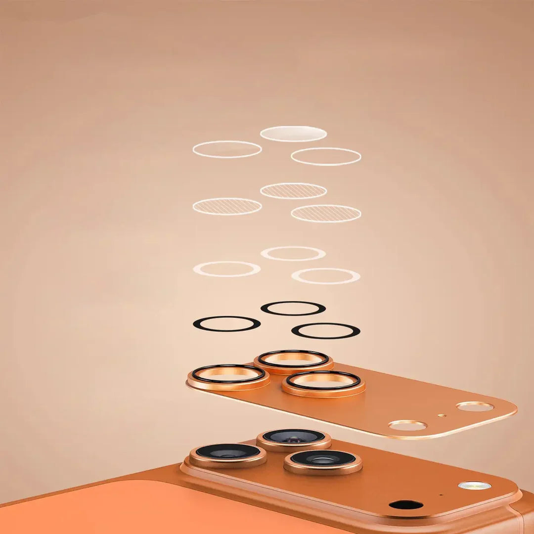 Metal Shield Ring Camera Lens Protector- iPhone