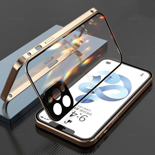 Full Protection Glass Case Screen Protector - iPhone Series