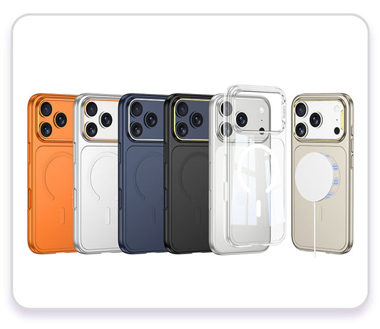 Premium Silicon Camera Stand Magsafe Case- iPhone