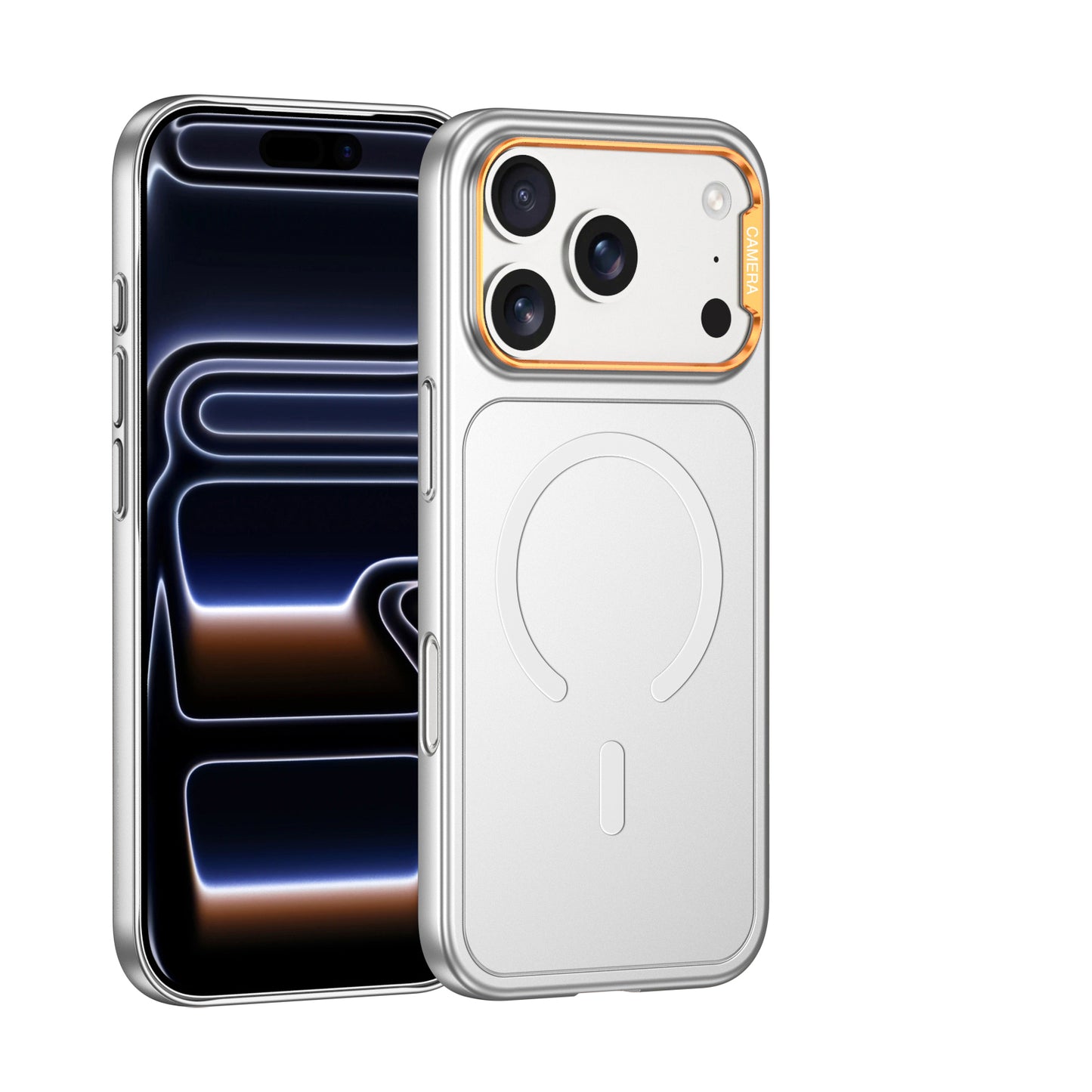 Premium Silicon Camera Stand Magsafe Case- iPhone