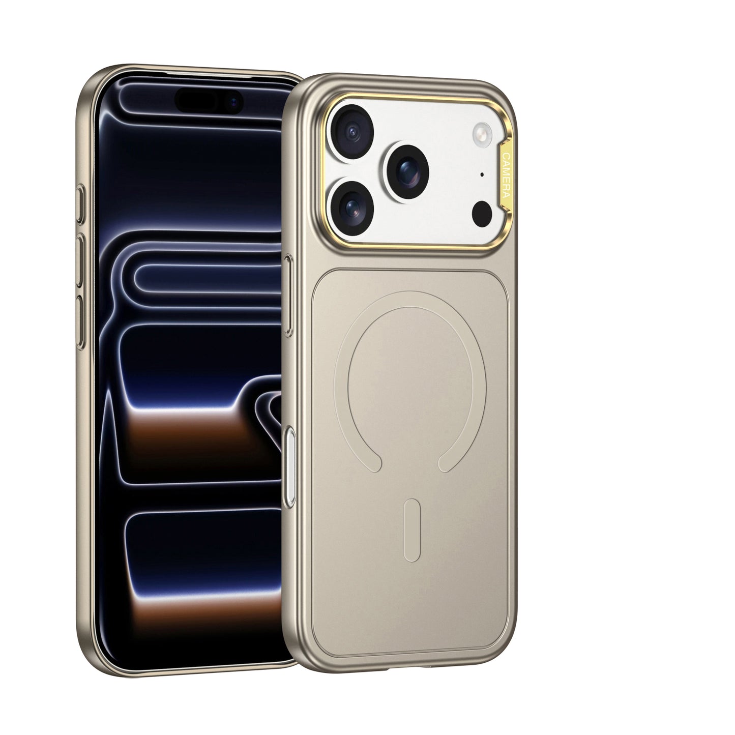 Premium Silicon Camera Stand Magsafe Case- iPhone