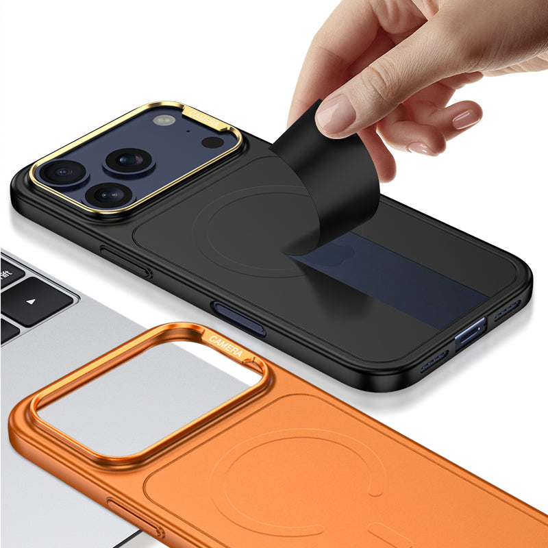 Premium Silicon Camera Stand Magsafe Case- iPhone