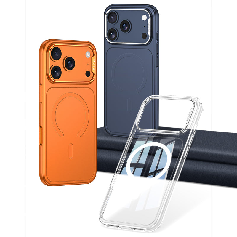 Premium Silicon Camera Stand Magsafe Case- iPhone