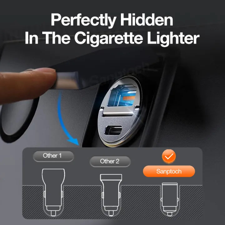 Stealth Mini Car Charger (1 Year Warranty) – BOGO Offer Auto Applied