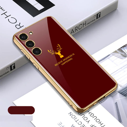 Inspirational Deer Protective Back Case Samsung Galaxy S25