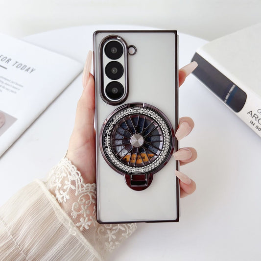 Electroplated Rotating Magnetic Case- Galaxy Z Fold 6