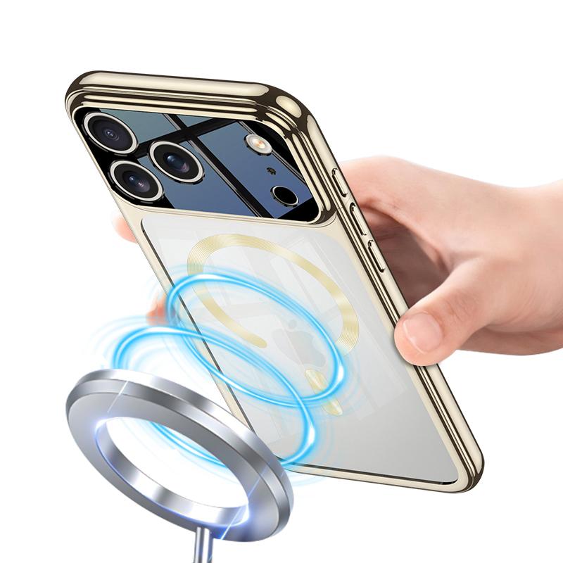 Magnetic Protection Slider Glass Case- iPhone 17 Series