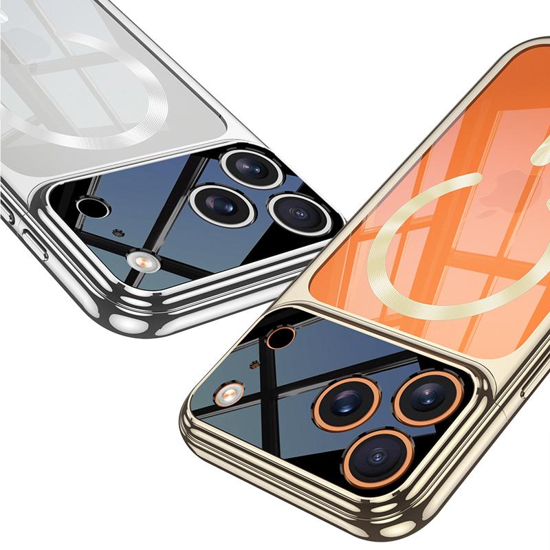 Magnetic Protection Slider Glass Case- iPhone 17 Series