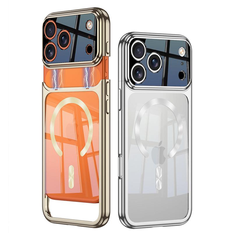 Magnetic Protection Slider Glass Case- iPhone 17 Series