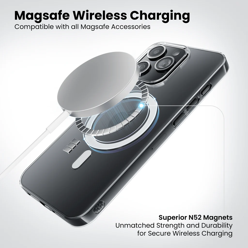 Transparent Magsafe Edition Case- iPhone 16 Series
