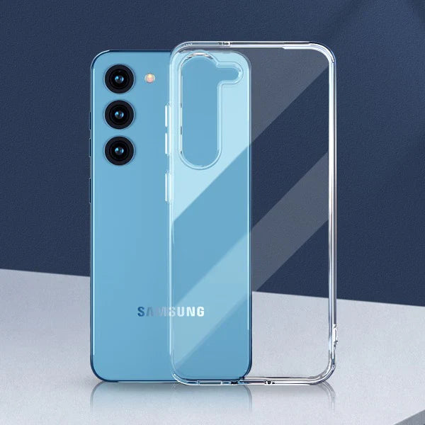 Crystal Non-Slip Grip Protective Transparent Hard Shell Case - Samsung