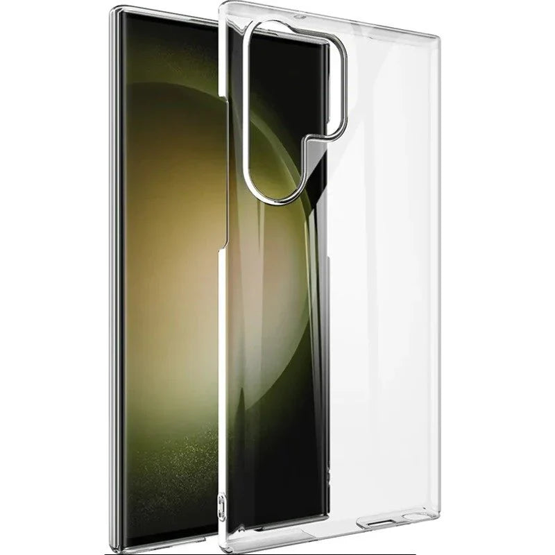 Crystal Non-Slip Grip Protective Transparent Hard Shell Case - Samsung