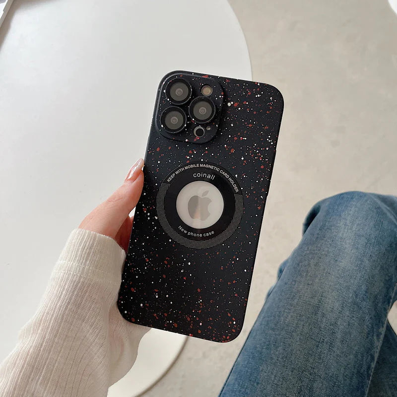 Magnetic Glitter Ink Style Case- iPhone