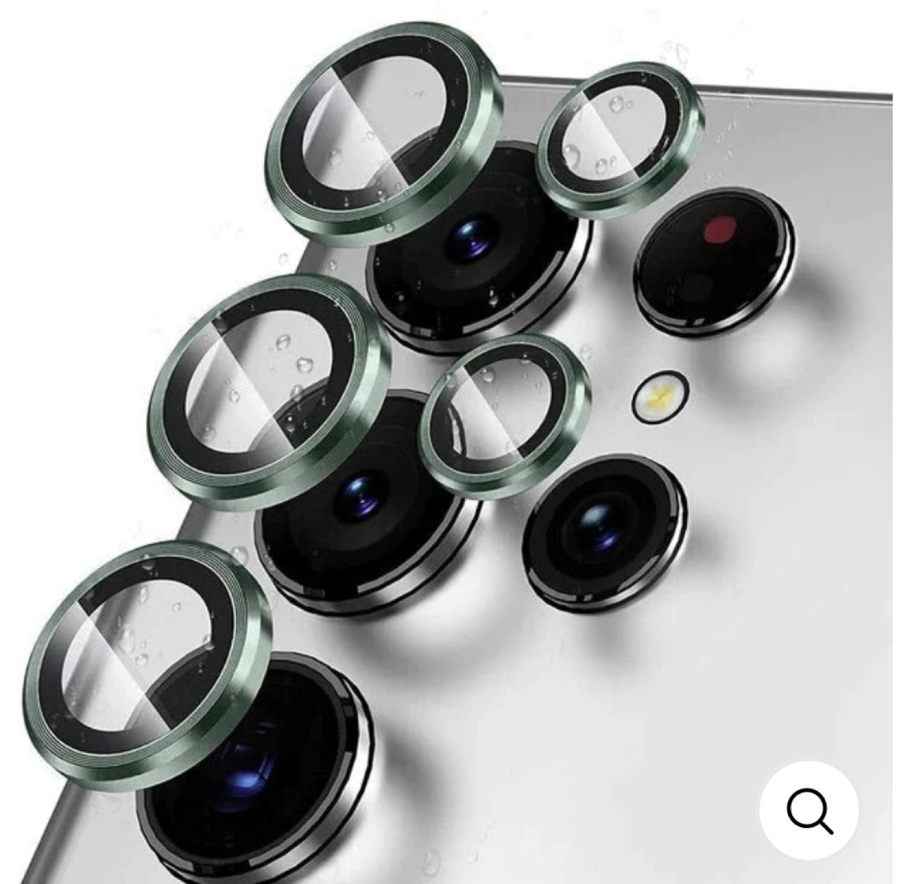 Titanium Camera Lense Protector 9H Aluminium Ring for S24 Ultra