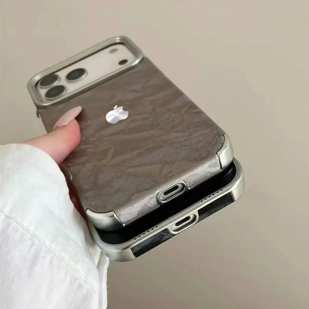 High-End Fine Grain Leather Case - iPhone