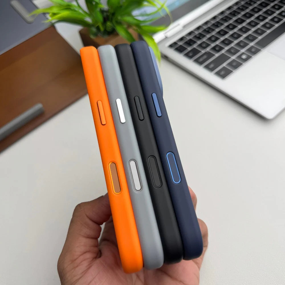 Premium Silicone Back Case- iPhone