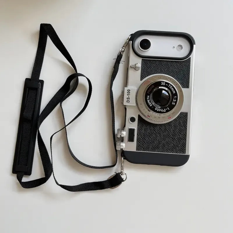 3D Retro Vintage Camera Case- iPhone 18 Series