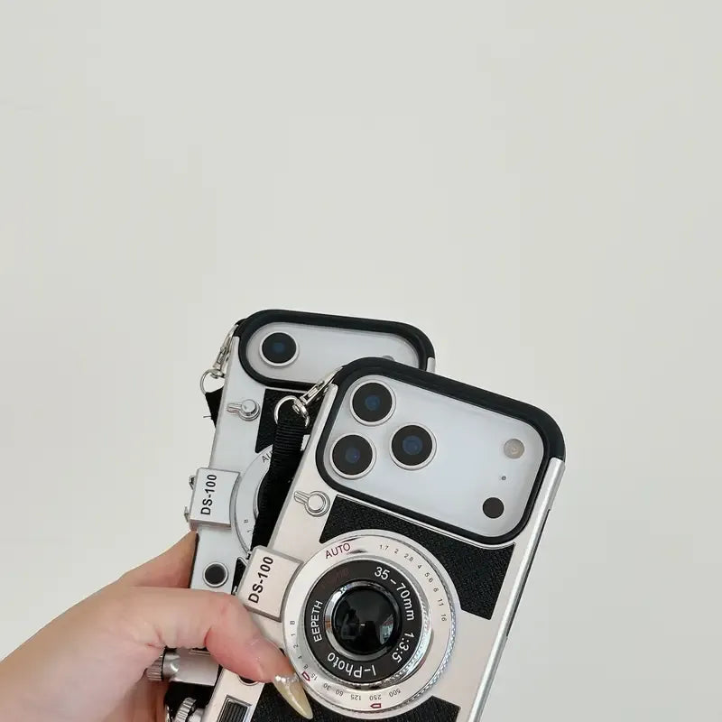 3D Retro Vintage Camera Case- iPhone 18 Series