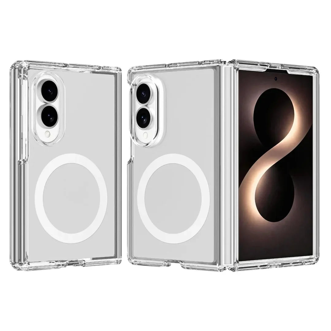 Galaxy Z Fold8 Crystal Flex Magnetic Shield Case