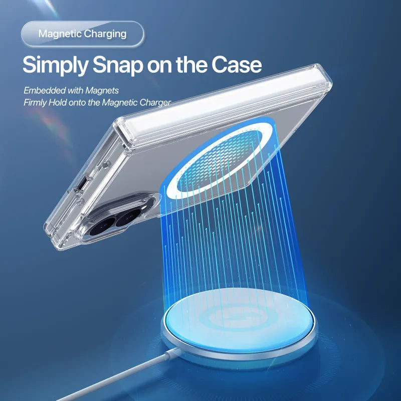 Galaxy Z Fold8 Crystal Flex Magnetic Shield Case