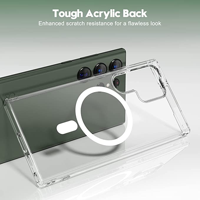 Galaxy S Series Magnetic MagSafe Transparent Case