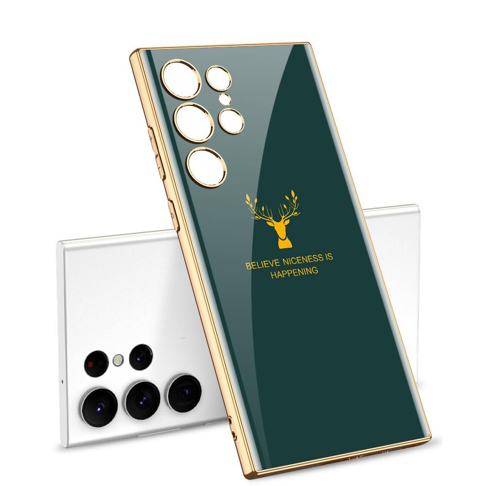 Inspirational Deer Protective Back Case Samsung Galaxy S22 Ultra