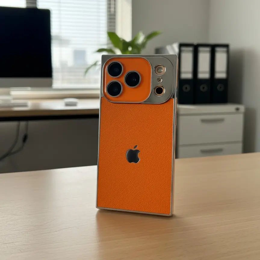 Gentry Collection - SQUARE® Premium Leather Elegance iPhone Case