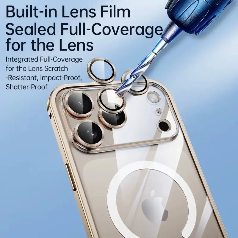 Solid Aluminium Espresso iPhone Case