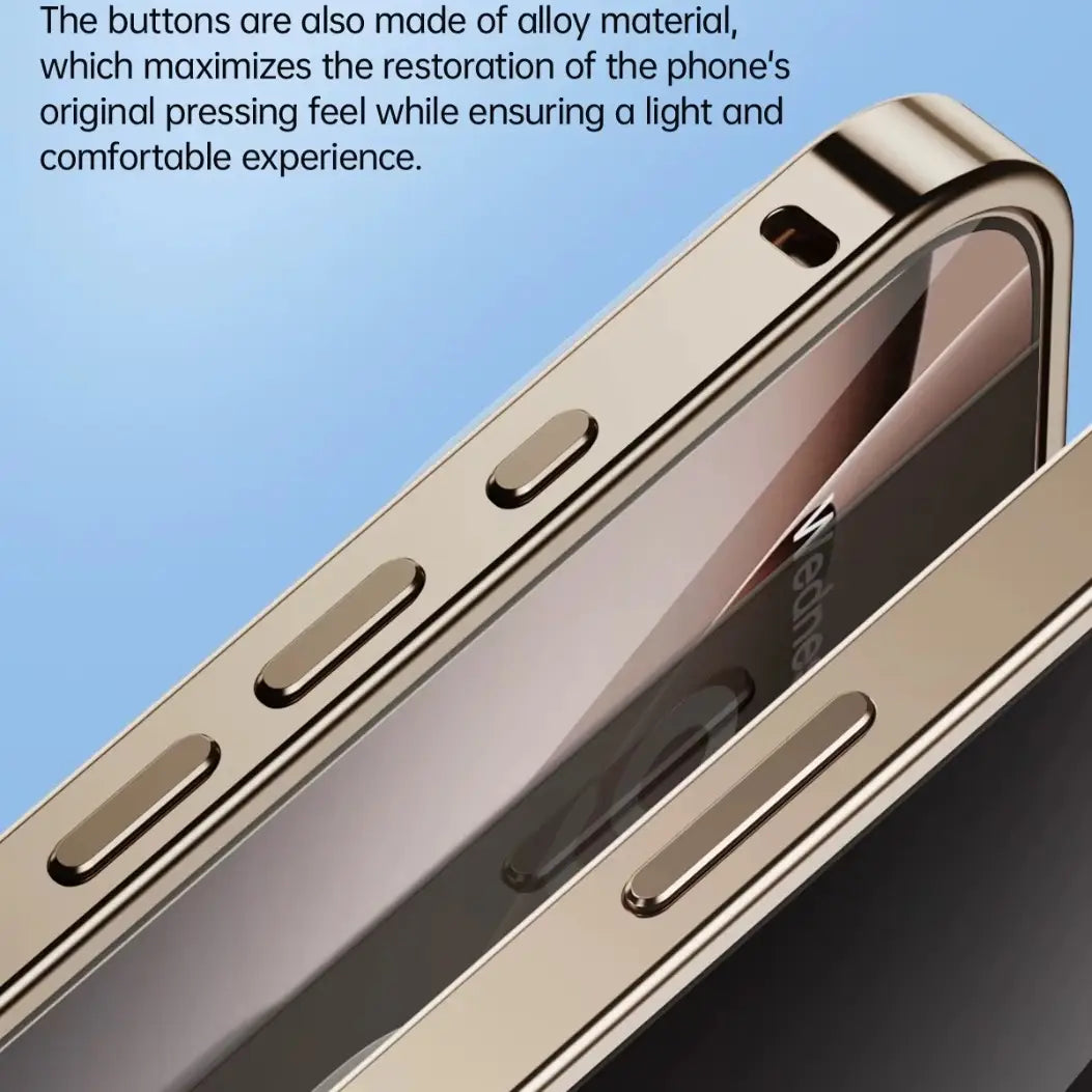 Solid Aluminium Espresso iPhone Case