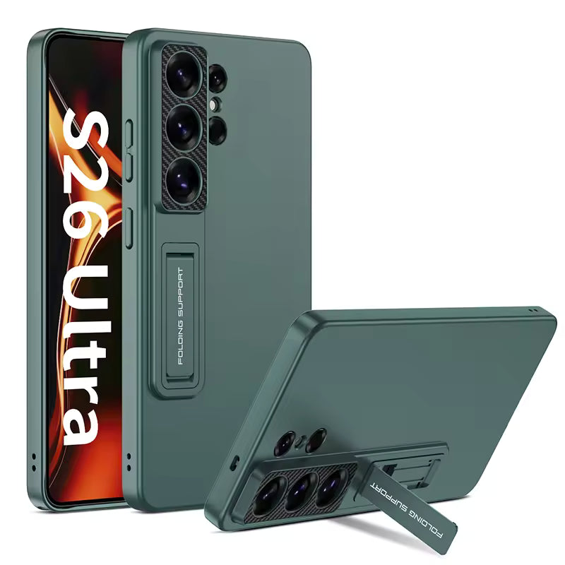 Luxury Standing Case With S-Pen Slot - Galaxy S26 Ultra