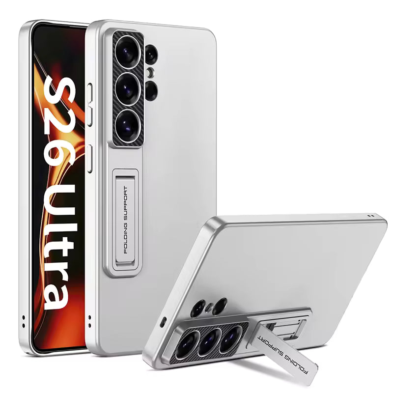 Luxury Standing Case With S-Pen Slot - Galaxy S26 Ultra