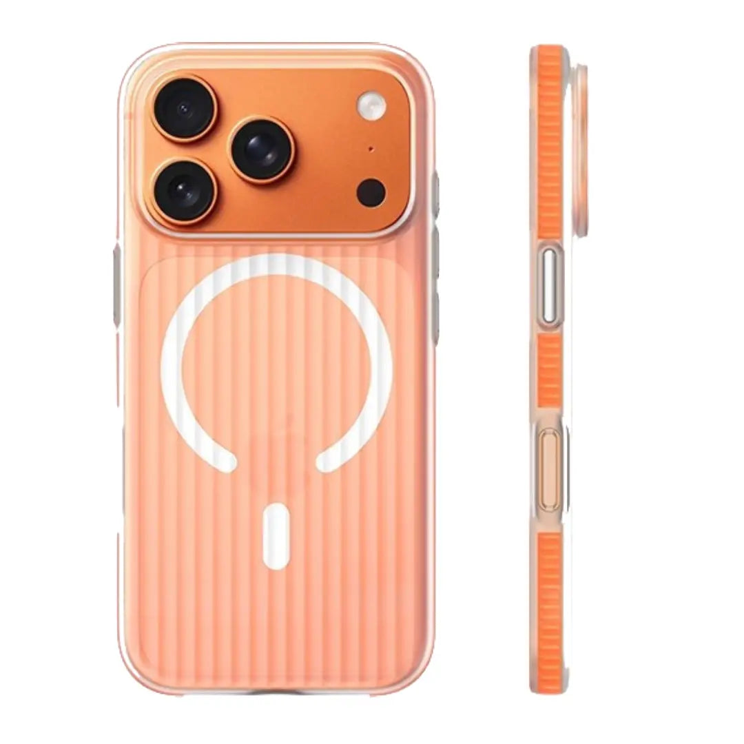 Caseex Corrugated Matte Translucent Slim Fit Case - iPhone 17 Series