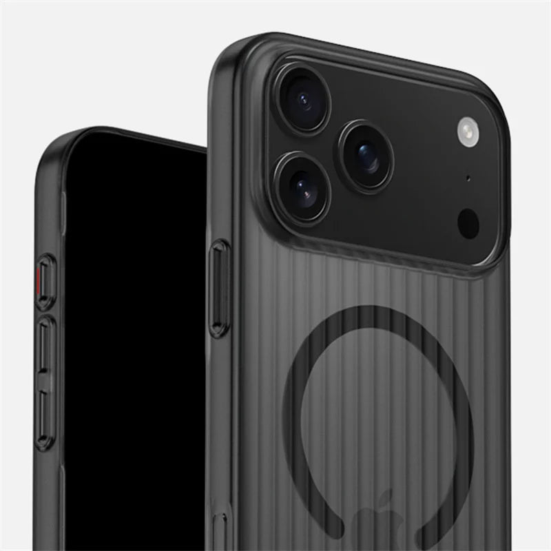 Caseex Corrugated Matte Translucent Slim Fit Case - iPhone 17 Series