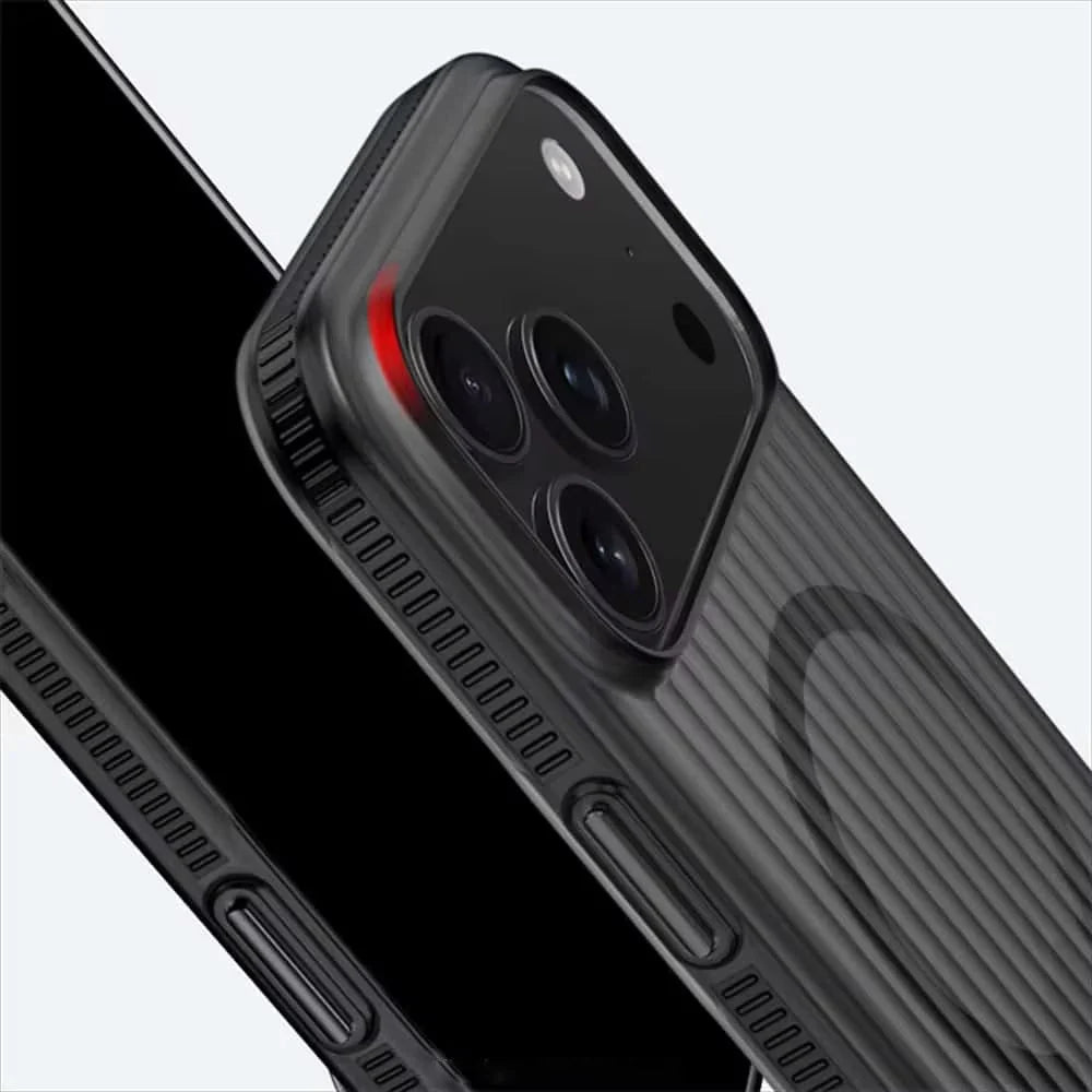 Caseex Corrugated Matte Translucent Slim Fit Case - iPhone 17 Series